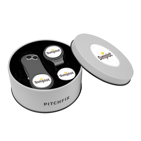 Pitchfix Fusion 2.5 Divot Tool Deluxe Gift Set with Hat Clip - Pitchfix Fusion 2.5 Divot Tool Deluxe Gift Set with Hat Clip - Image 1 of 10