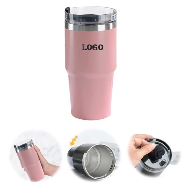 20oz Drinking Tumbler With Lid - 20oz Drinking Tumbler With Lid - Image 0 of 2
