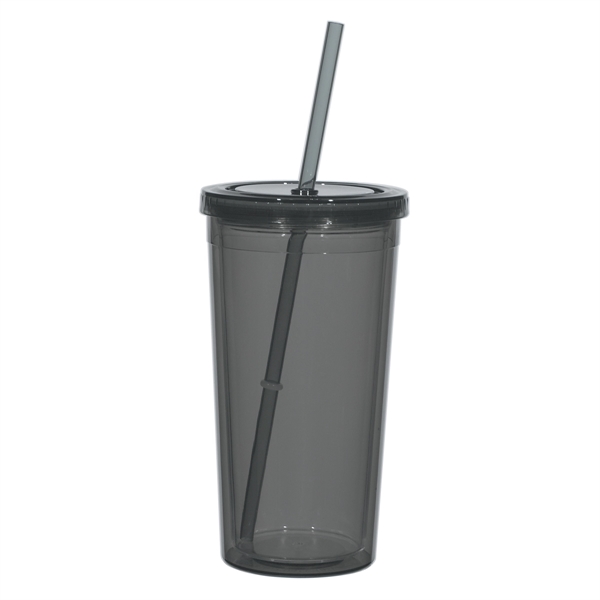 24 Oz. Newport Acrylic Tumbler - 24 Oz. Newport Acrylic Tumbler - Image 2 of 9