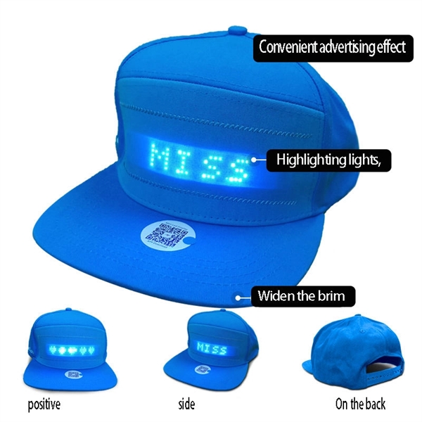 LED Flashing Hat Cap - LED Flashing Hat Cap - Image 2 of 2