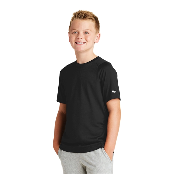 New Era Youth Series Performance Crew Tee. - New Era Youth Series Performance Crew Tee. - Image 13 of 16