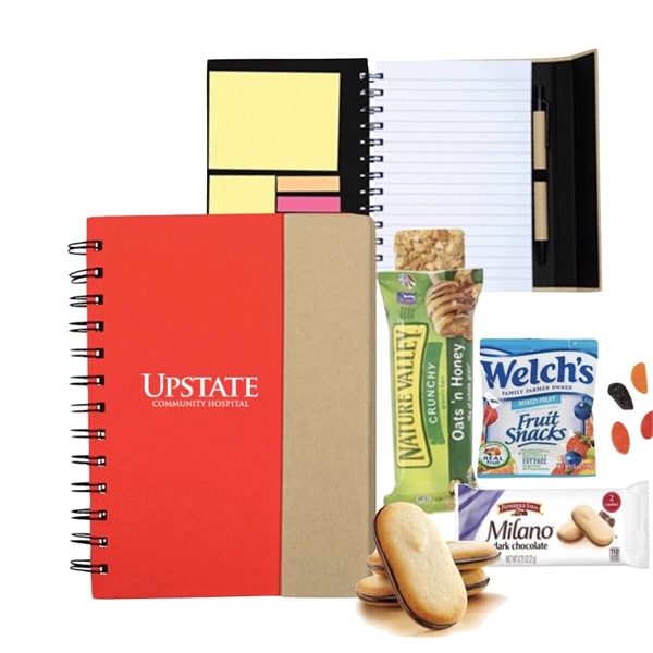 Notebook, Sticky Notes and Snack Kit - Notebook, Sticky Notes and Snack Kit - Image 3 of 5