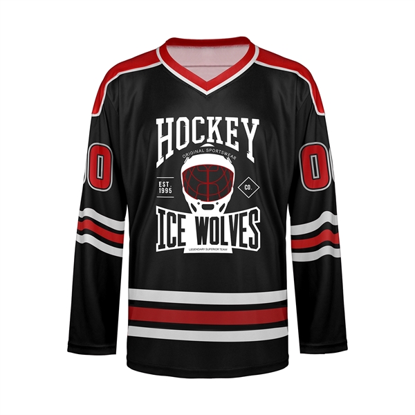 Custom Performance Personalized Ice Hockey Jersey - Custom Performance Personalized Ice Hockey Jersey - Image 2 of 3