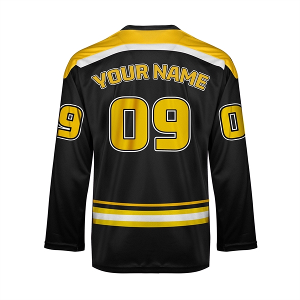 Custom Performance Personalized Ice Hockey Jersey W/Lace - Custom Performance Personalized Ice Hockey Jersey W/Lace - Image 3 of 3