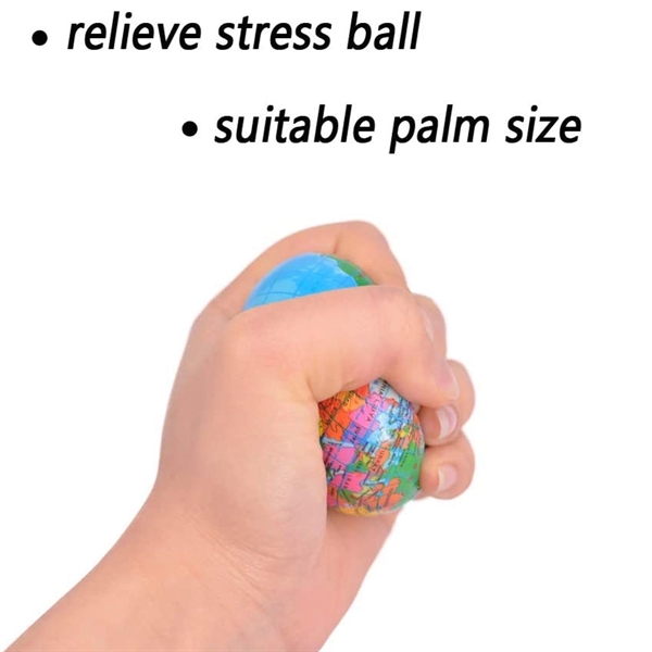 Squeezable Mini Earth Pressure Ball - Squeezable Mini Earth Pressure Ball - Image 1 of 3