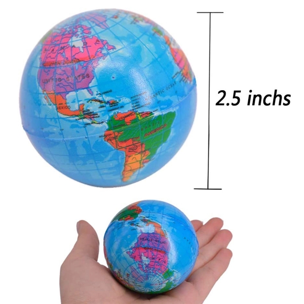Squeezable Mini Earth Pressure Ball - Squeezable Mini Earth Pressure Ball - Image 2 of 3