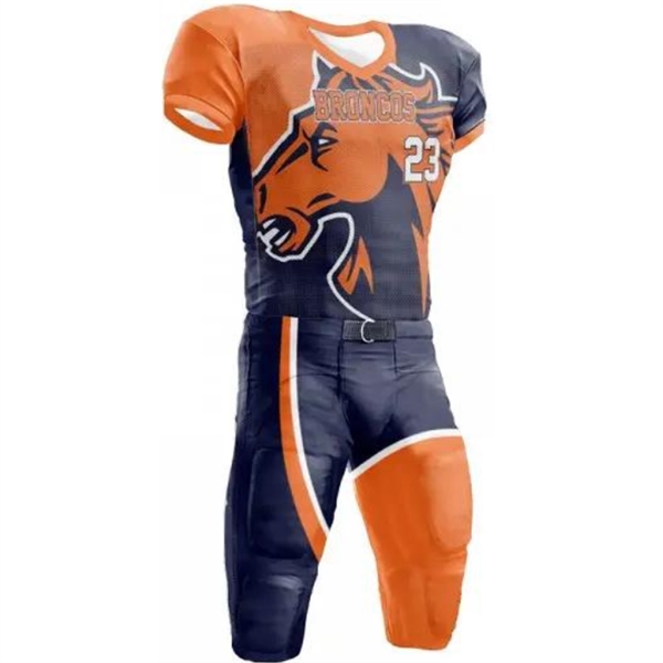 Custom Sublimated Elite Adult Reversible Football Jerseys - Custom Sublimated Elite Adult Reversible Football Jerseys - Image 3 of 3