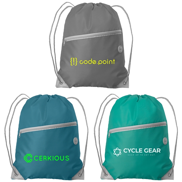 Daypack RPET - Drawstring Backpack - Silkscreen - Daypack RPET - Drawstring Backpack - Silkscreen - Image 0 of 3