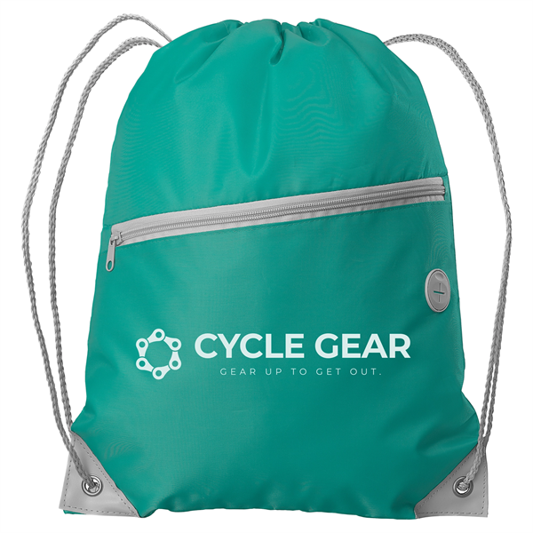 Daypack RPET - Drawstring Backpack - Silkscreen - Daypack RPET - Drawstring Backpack - Silkscreen - Image 1 of 3