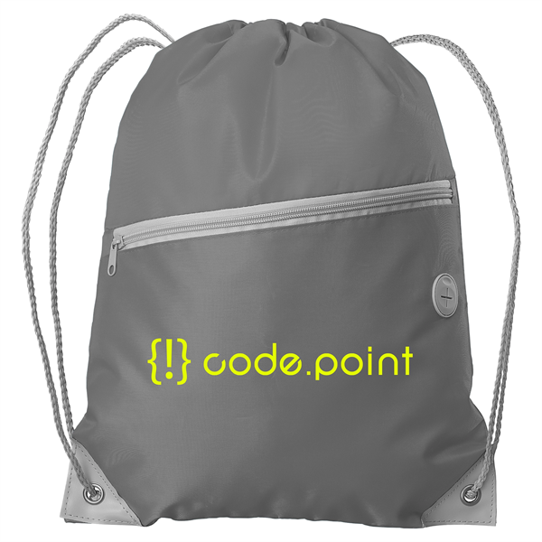 Daypack RPET - Drawstring Backpack - Silkscreen - Daypack RPET - Drawstring Backpack - Silkscreen - Image 2 of 3