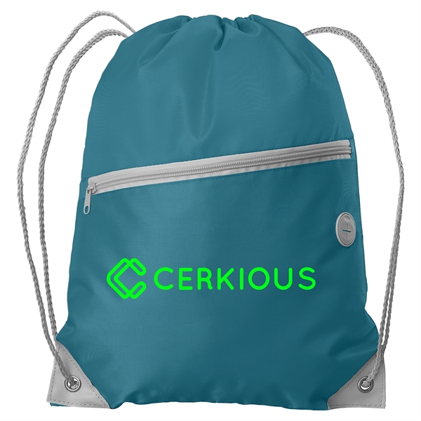 Daypack RPET - Drawstring Backpack - Silkscreen - Daypack RPET - Drawstring Backpack - Silkscreen - Image 3 of 3