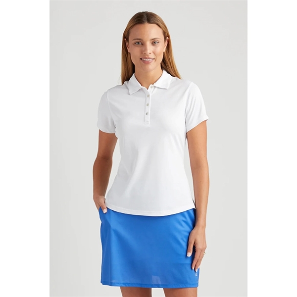 Bermuda Sands Ladies Charlee Solid Short Polo - Bermuda Sands Ladies Charlee Solid Short Polo - Image 7 of 7