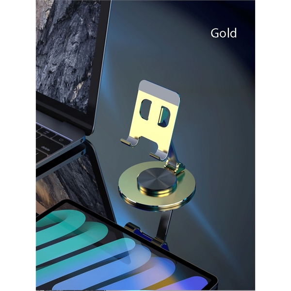 360 degree SWIVEL ALUMINUM Tablet/iPad/Mobile Stand - 360 degree SWIVEL ALUMINUM Tablet/iPad/Mobile Stand - Image 6 of 7