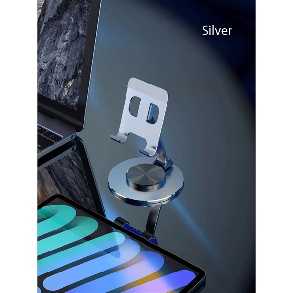 360 degree SWIVEL ALUMINUM Tablet/iPad/Mobile Stand - 360 degree SWIVEL ALUMINUM Tablet/iPad/Mobile Stand - Image 7 of 7