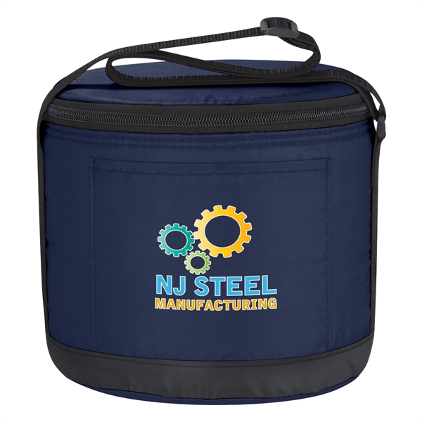 Cans-To-Go Round Cooler Bag - Cans-To-Go Round Cooler Bag - Image 7 of 16