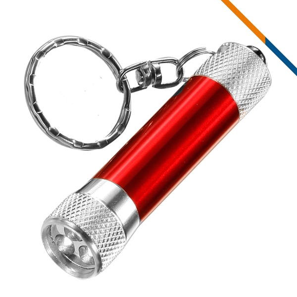 Bling LED Flashlight Keychain - Bling LED Flashlight Keychain - Image 3 of 5