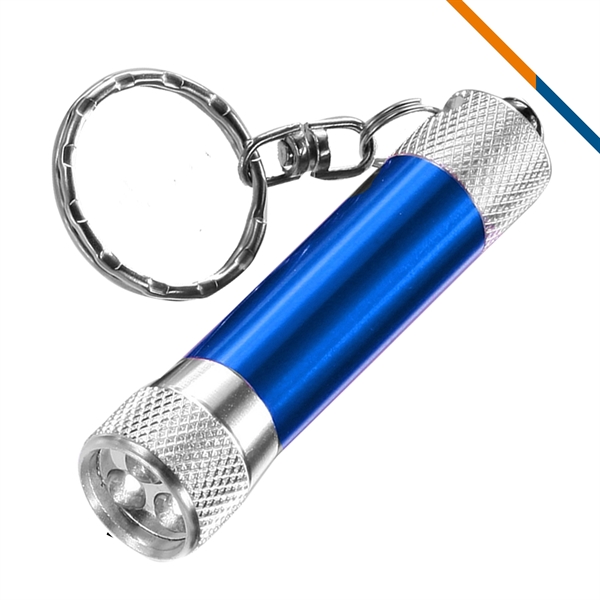 Bling LED Flashlight Keychain - Bling LED Flashlight Keychain - Image 4 of 5