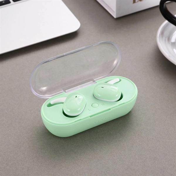 Bluetooth Earbuds With Charging Box - Bluetooth Earbuds With Charging Box - Image 7 of 10