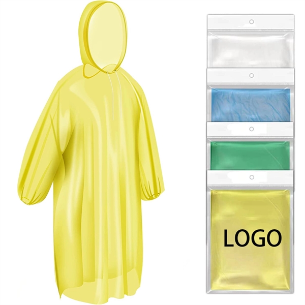 Rain Poncho for Adults - Rain Poncho for Adults - Image 3 of 4