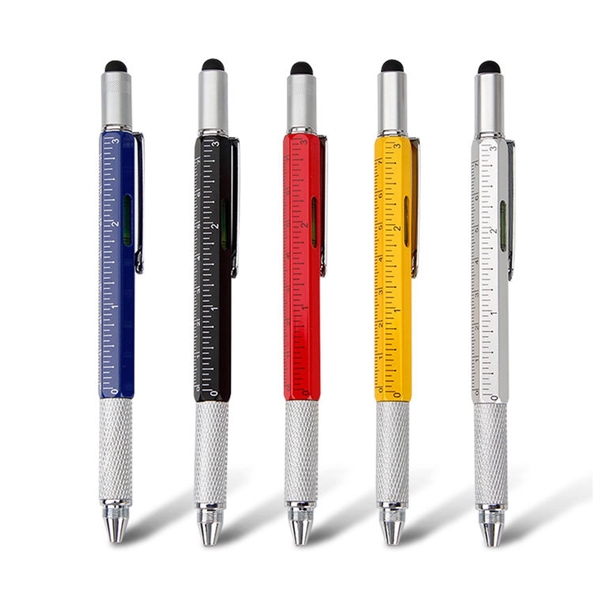 Multi-purpose 6in1 Marker Pen - Multi-purpose 6in1 Marker Pen - Image 1 of 2