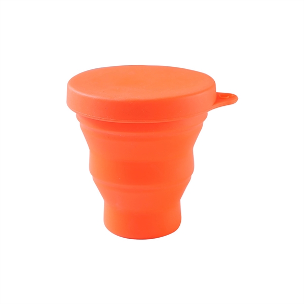 6.7Oz Silicone Collapsible Travel Water Cup - 6.7Oz Silicone Collapsible Travel Water Cup - Image 2 of 3