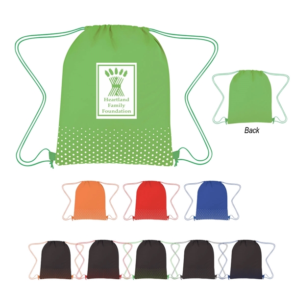Connect The Dots Non-Woven Drawstring Bag - Connect The Dots Non-Woven Drawstring Bag - Image 0 of 25