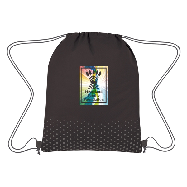 Connect The Dots Non-Woven Drawstring Bag - Connect The Dots Non-Woven Drawstring Bag - Image 9 of 25