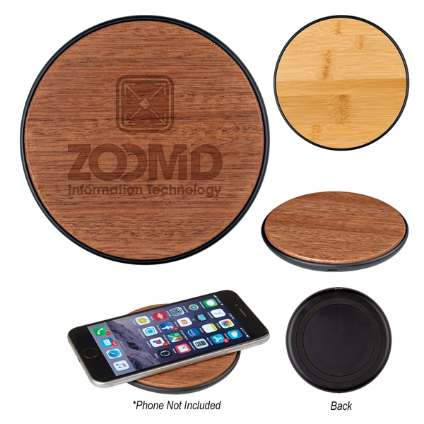 Timber Wireless Charging Pad - Timber Wireless Charging Pad - Image 0 of 11