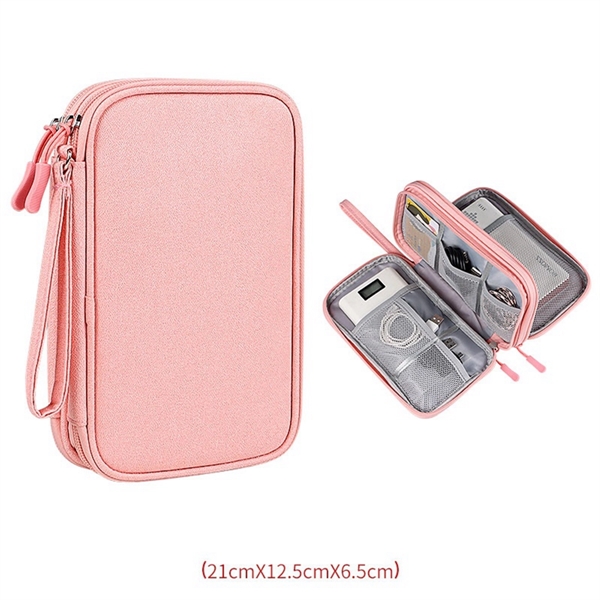 Electronic Accessories Pouch Bag Gadget Organizer Case - Electronic Accessories Pouch Bag Gadget Organizer Case - Image 3 of 6