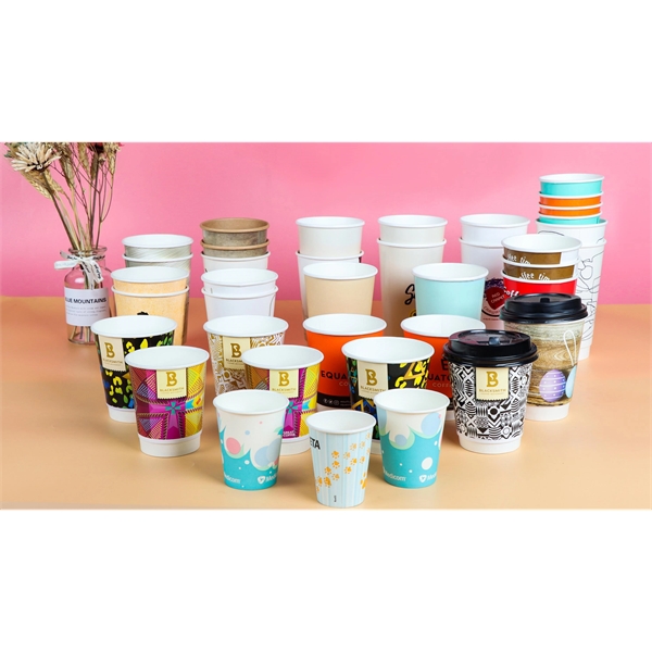 Compostable PLA Lining Single Wall Paper Cup - Compostable PLA Lining Single Wall Paper Cup - Image 6 of 7
