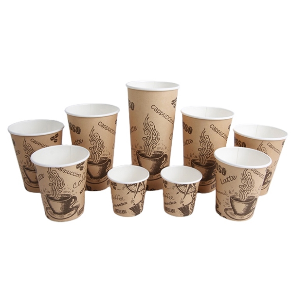 Compostable PLA Lining Single Wall Paper Cup - Compostable PLA Lining Single Wall Paper Cup - Image 7 of 7