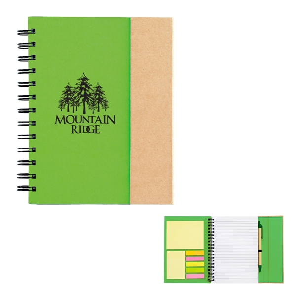 Spiral Notebook With Sticky Notes And Flags - Spiral Notebook With Sticky Notes And Flags - Image 15 of 18