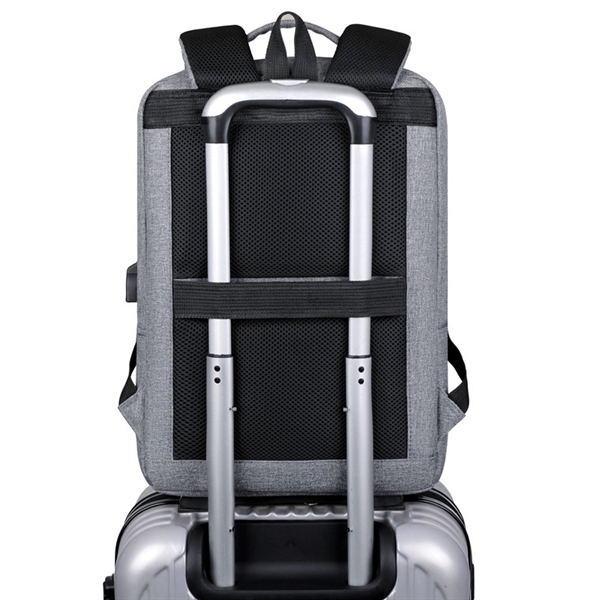 Waterproof Business Travel Laptop Backpack - Waterproof Business Travel Laptop Backpack - Image 3 of 3