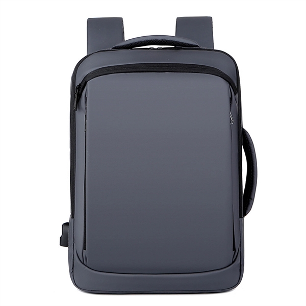 Business Travel Waterproof Laptop Backpack - Business Travel Waterproof Laptop Backpack - Image 1 of 5