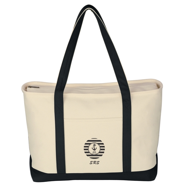 Large Starboard Cotton Canvas Tote Bag - Large Starboard Cotton Canvas Tote Bag - Image 32 of 48