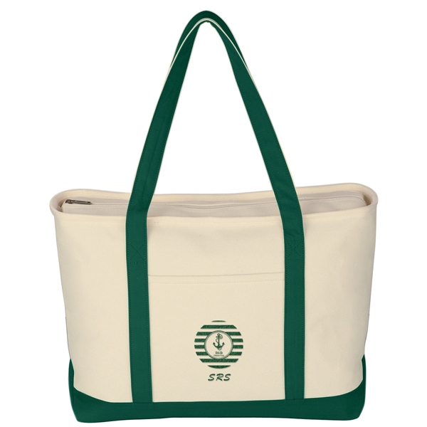 Large Starboard Cotton Canvas Tote Bag - Large Starboard Cotton Canvas Tote Bag - Image 33 of 48