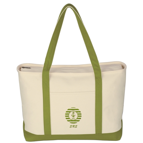 Large Starboard Cotton Canvas Tote Bag - Large Starboard Cotton Canvas Tote Bag - Image 34 of 48