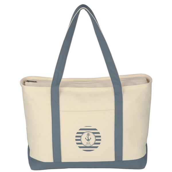 Large Starboard Cotton Canvas Tote Bag - Large Starboard Cotton Canvas Tote Bag - Image 48 of 48