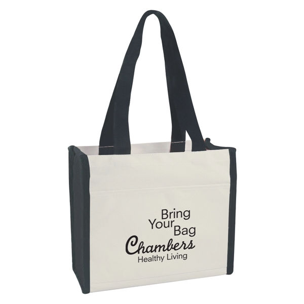 Heavy Cotton Canvas Tote Bag - Heavy Cotton Canvas Tote Bag - Image 4 of 9