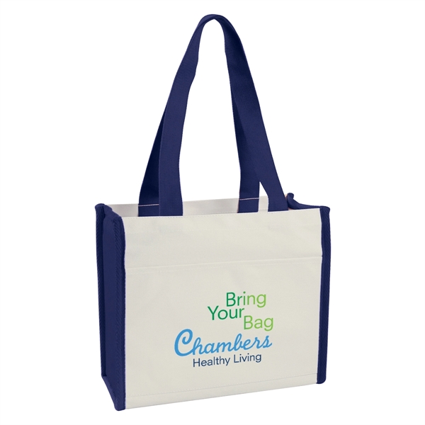 Heavy Cotton Canvas Tote Bag - Heavy Cotton Canvas Tote Bag - Image 7 of 9