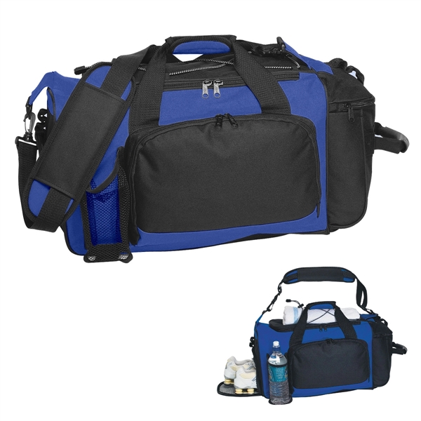 Deluxe Sports Duffel Bag - Deluxe Sports Duffel Bag - Image 10 of 13