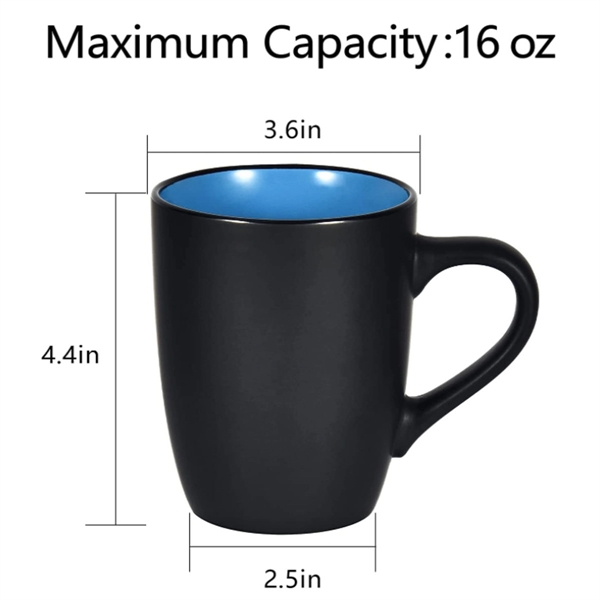 16oz Ceramic Coffee Mug - 16oz Ceramic Coffee Mug - Image 2 of 2