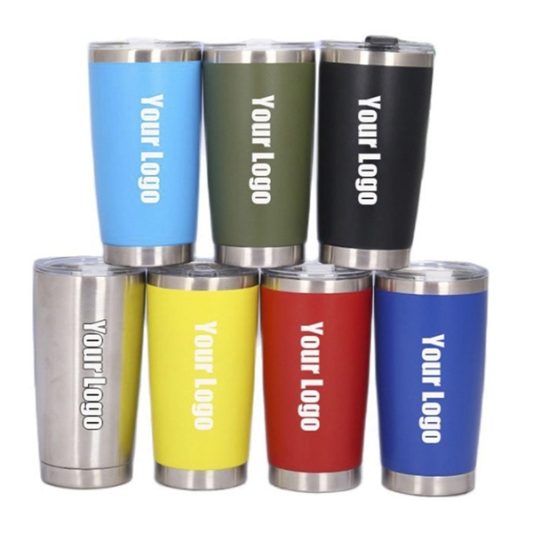 20 oz Stainless Steel Vacuum Insulated Tumbler - 20 oz Stainless Steel Vacuum Insulated Tumbler - Image 3 of 3