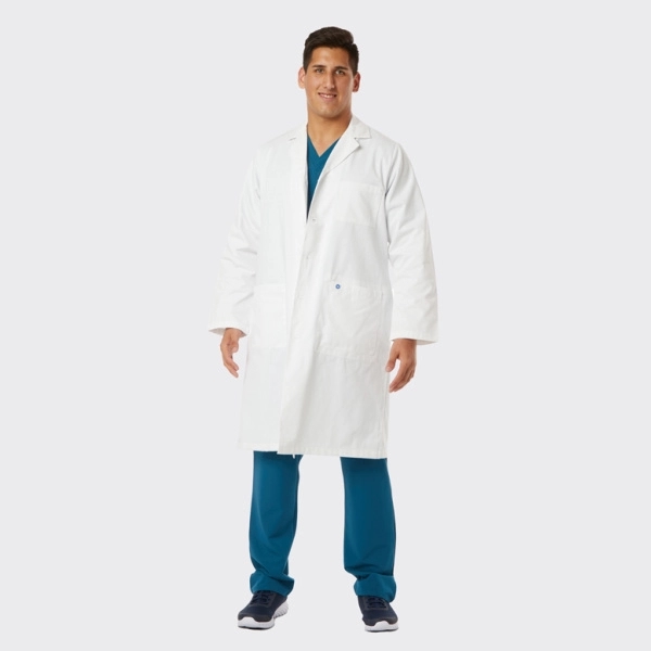 Spectrum's 44" Twill Antimicrobial Lab Coat - Spectrum's 44" Twill Antimicrobial Lab Coat - Image 0 of 0
