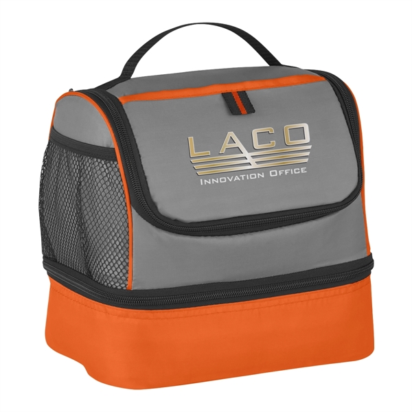 Two Compartment Lunch Pail Bag - Two Compartment Lunch Pail Bag - Image 8 of 17