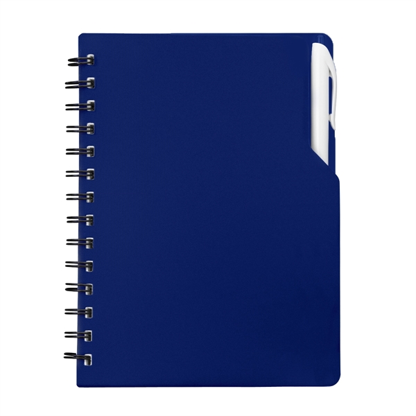 Spiral Notebook With Pen - Spiral Notebook With Pen - Image 7 of 9