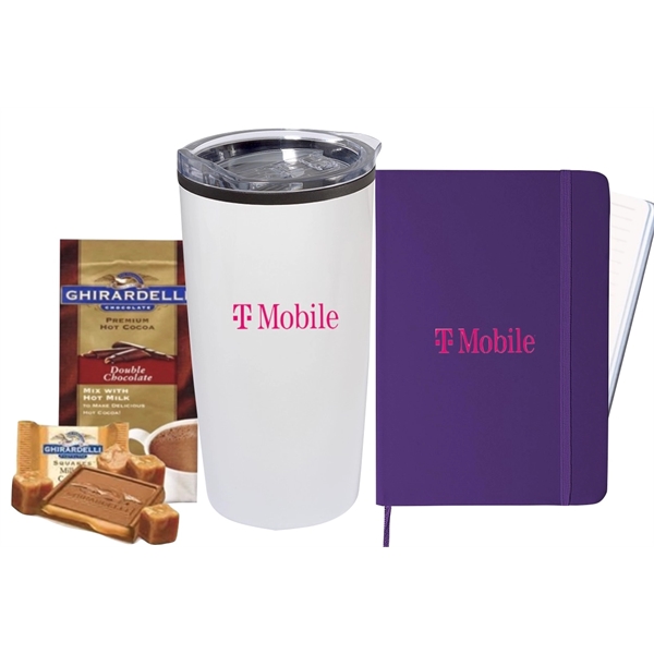 Red Journal & Tumbler with Cocoa and Chocolate - Red Journal & Tumbler with Cocoa and Chocolate - Image 2 of 19