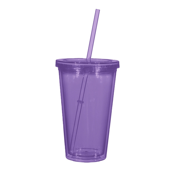 16 Oz. Newport Acrylic Tumbler - 16 Oz. Newport Acrylic Tumbler - Image 11 of 28