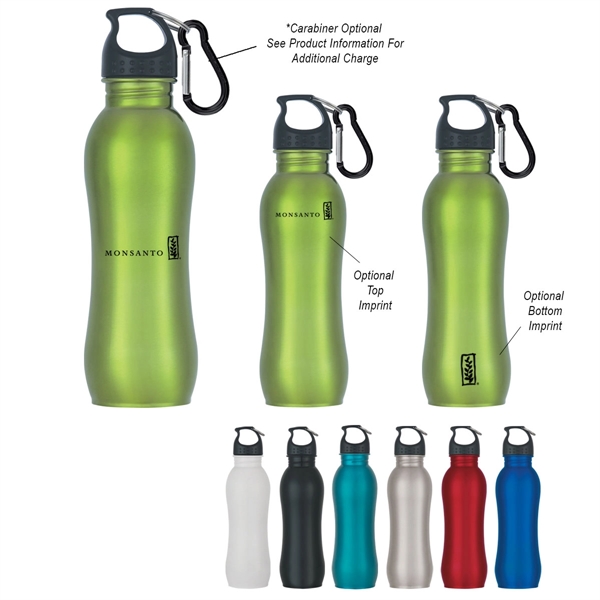 25 Oz. Stainless Steel Grip Bottle - 25 Oz. Stainless Steel Grip Bottle - Image 0 of 33