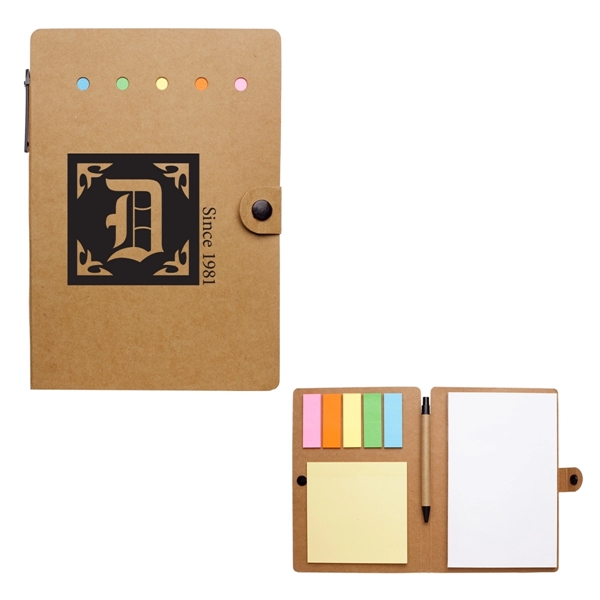 Large Snap Notebook With Desk Essentials - Large Snap Notebook With Desk Essentials - Image 0 of 4